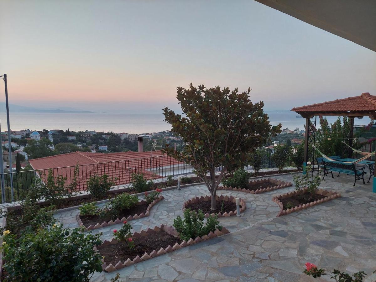 Villa Depys' View Vrontádos Exterior foto
