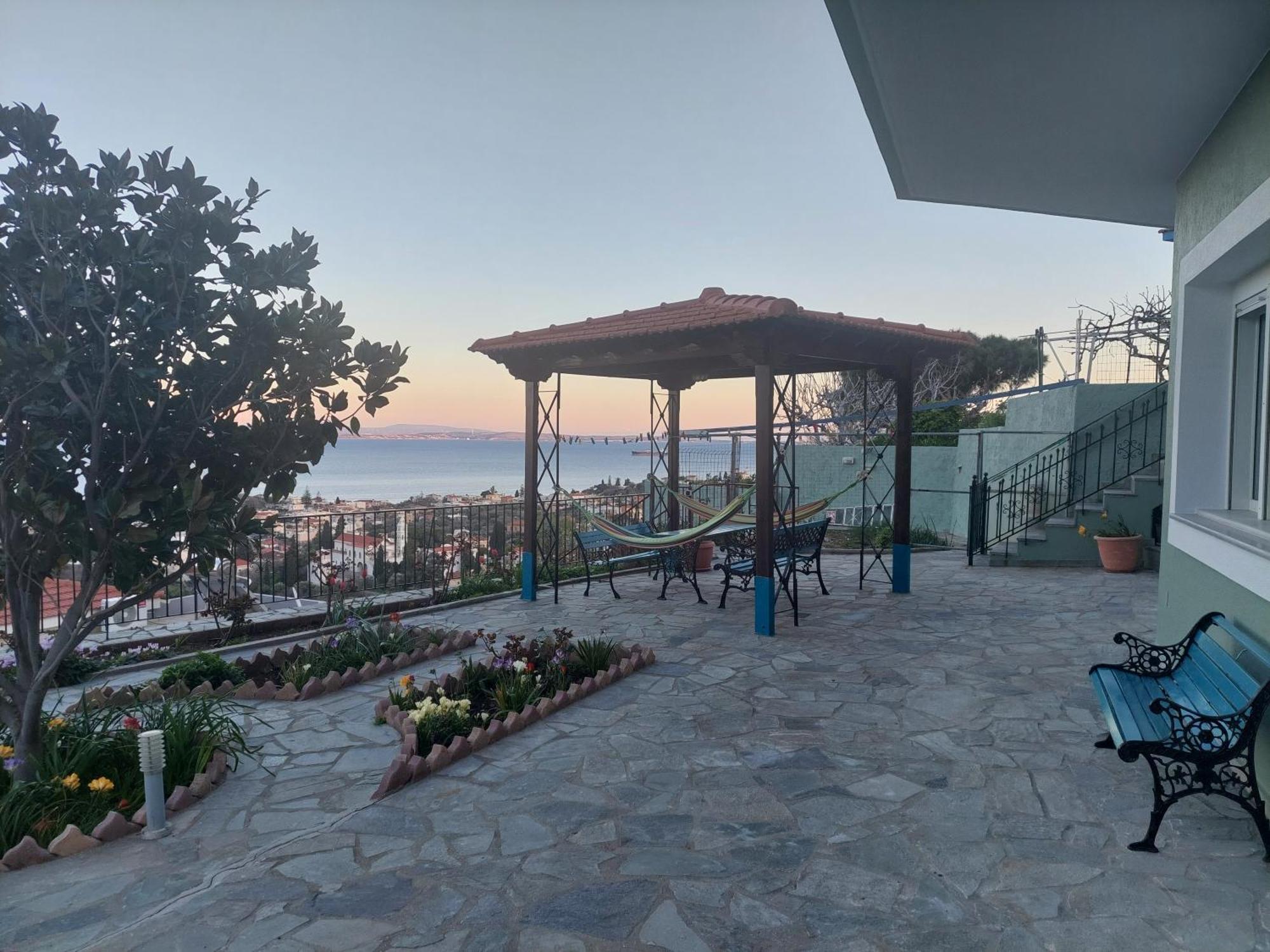 Villa Depys' View Vrontádos Exterior foto