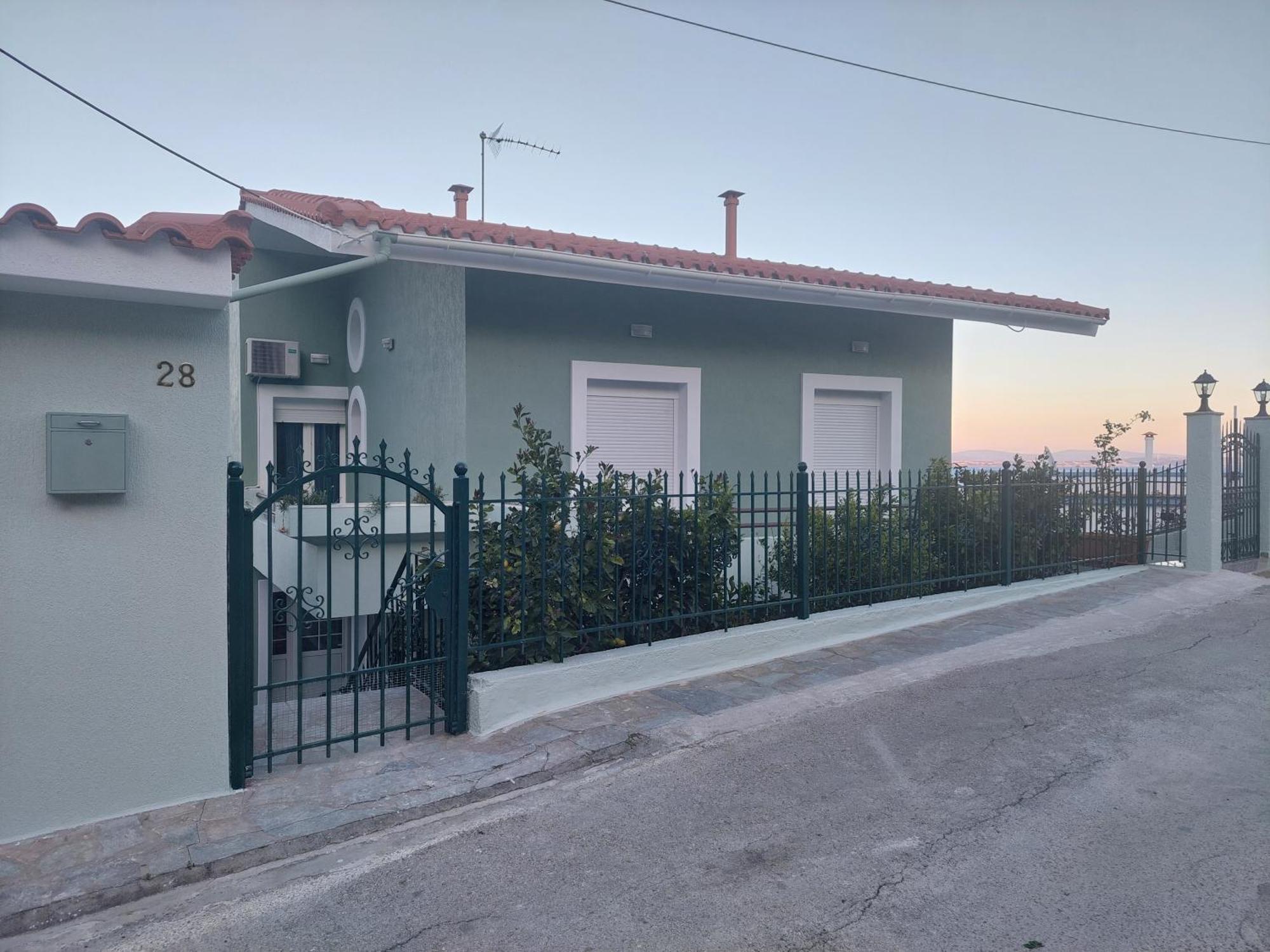 Villa Depys' View Vrontádos Exterior foto